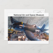 WWII Coarsair Postkarte (Vorne/Hinten)