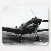 WWII das Flying Tigers Curtiss P-40 Mousepad (Vorne)