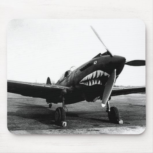 WWII das Flying Tigers Curtiss P-40 Mousepad (Vorne)