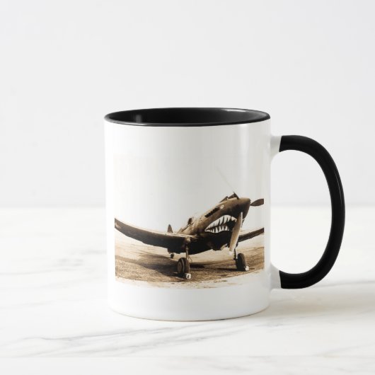 WWII das Flying Tigers Curtiss P-40 Tasse (Rechts)