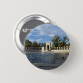 WWII Denkmal-Brunnen. Atlantische Seite Button (Vorne & Hinten)