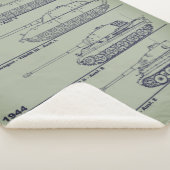 WWII DEUTSCH-BEHÄLTER SHERPADECKE (3/4)