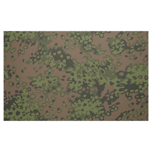 WWII Deutscher EichenlaubMuster Tarnung Stoff (Fat Quarter (45,7 x 55,9 cm))
