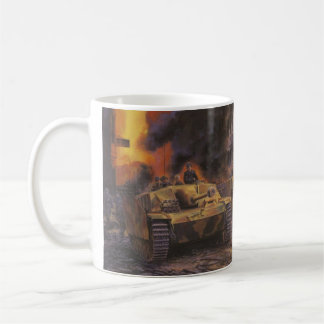 WWII deutscher Stug III Panzerzerstörer Kaffeetasse