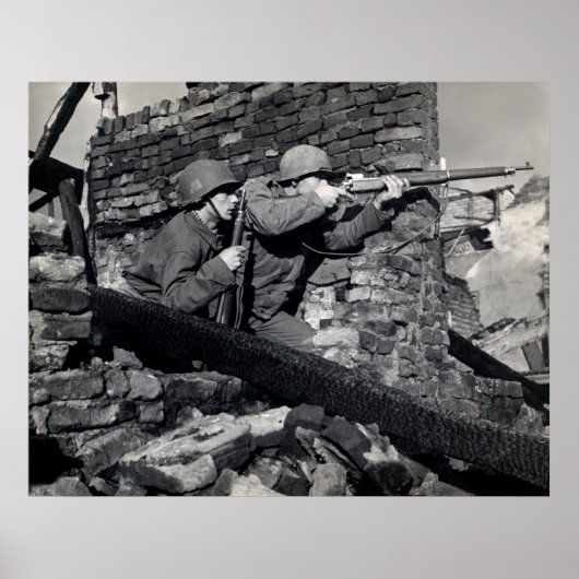 WWII Dutch Snipers Poster (Vorne)