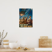 WWII: Em mit mehr Metall Poster (Küche)