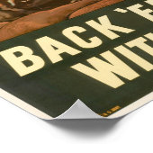 WWII: Em mit mehr Metall Poster (Ecke)