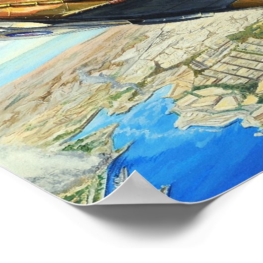 WWII FIAT CR.42 POSTER (Ecke)