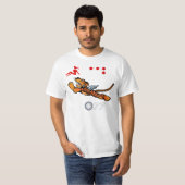 WWII Flügel-Kunst (das Flying Tigers) T-Shirt (Vorne ganz)