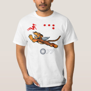 WWII Flügel-Kunst (das Flying Tigers) T-Shirt