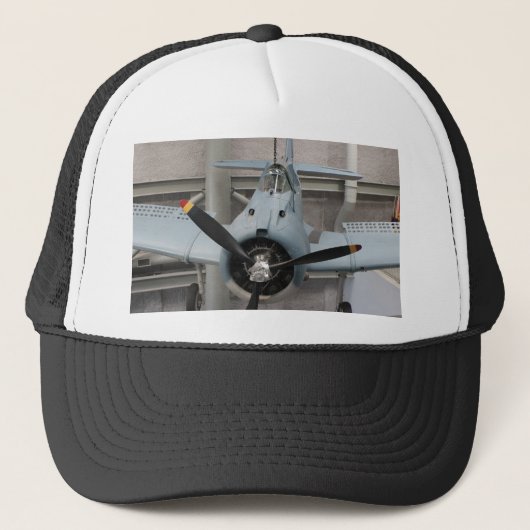 WWII-Flugzeug Nr. 3 Truckerkappe (Vorderseite)