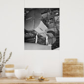 WWII Flugzeugbau, 1943 Poster (Küche)