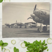 WWII Flugzeuge Handtuch (Gefaltet)