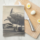 WWII Flugzeuge Handtuch (Viertel Falte)