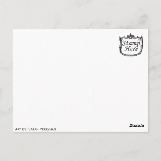 WWII Flyboy Scrapbook Postcard Postkarte (Rückseite)