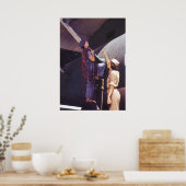 WWII - Frauen-Luftverkehrsmechanismus Poster (Küche)