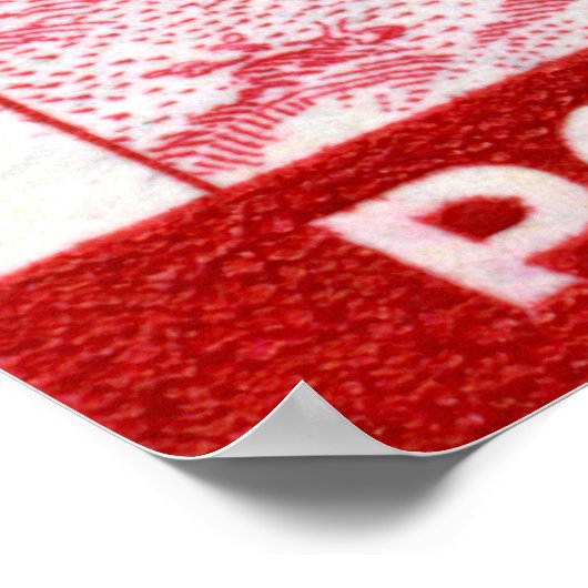 WWII General Sikorski Poster (Ecke)