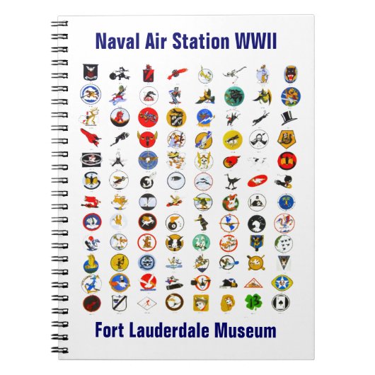 WWII Insignien Notizblock (Vorderseite)