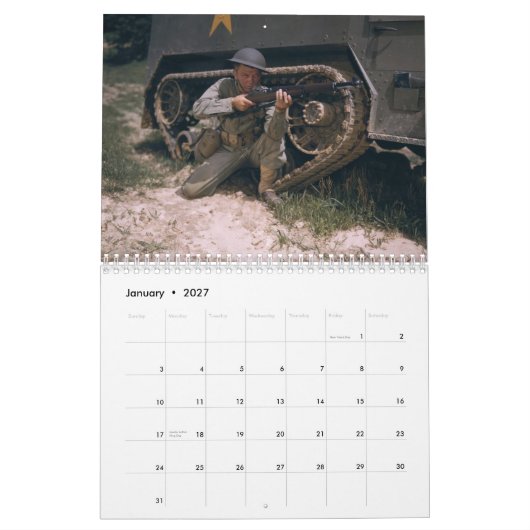 WWII Kalender - 2013 (Jan 2027)