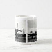 WWII Kingcobra Kampfflugzeug Kaffeetasse (Mittel)