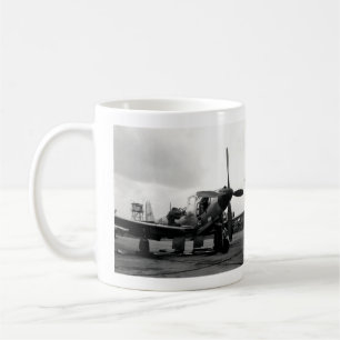 WWII Kingcobra Kampfflugzeug Kaffeetasse