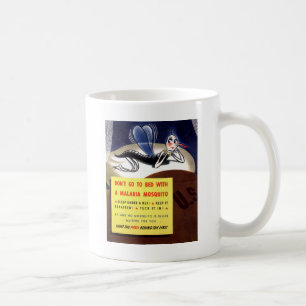 WWII-Malaria-Mücke Kaffeetasse