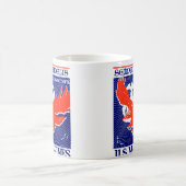 WWII Marineinfanteriekorps-Plakat Kaffeetasse (Mittel)