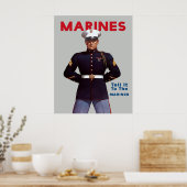 WWII Marines recruitment poster (Küche)