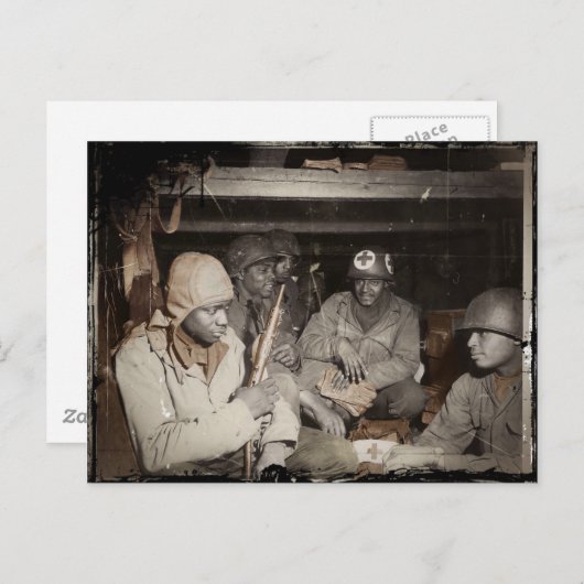 WWII-Medizin Gewartet Postkarte (Vorne/Hinten)