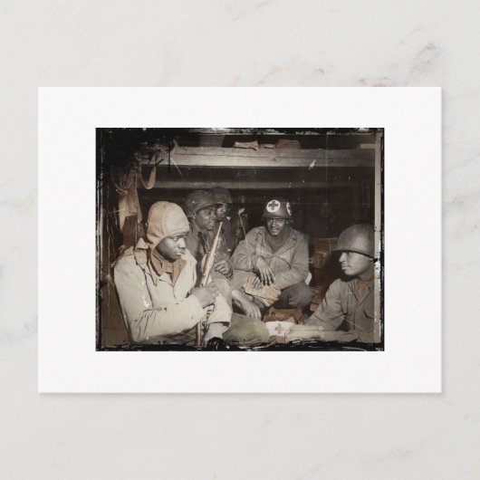 WWII-Medizin Gewartet Postkarte (Vorderseite)