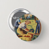 WWII - Patriotische Plakatschaltfläche Button (Vorne & Hinten)