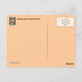 WWII Patriotisches Poster Postkarte (Rückseite)