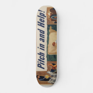 WWII Patriotisches Poster-Skateboard Skateboard