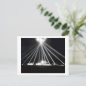 WWII Pearl Harbour Searchlights Postkarte (Stehend Vorderseite)