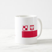 WWII polnische Luftwaffe West Kaffeetasse (VorderseiteRechts)