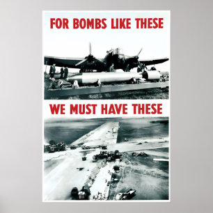 WWII-RAF-Propagandaplakat, britische Royal Air Poster