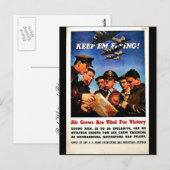 Wwii Recruit1 Postkarte (Vorne/Hinten)