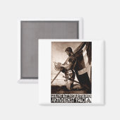 WWII-Schweizer Poster Magnet (Vorderseite/Rückseite)