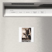 WWII-Schweizer Poster Magnet (In Situ (Geschirrspüler))