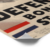 WWII Sie kaufen 'Em...Wir fliegen 'Em! Poster (Ecke)