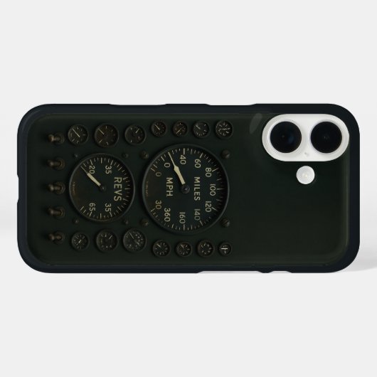 WWII Spitfire iPhone Case (Rückseite (Horizontal))