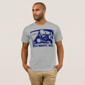 WWII Swiss Motorcycle Company, blau T-Shirt (Vorne ganz)
