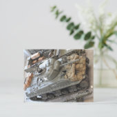 WWII Tanks Postkarte (Stehend Vorderseite)