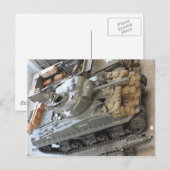 WWII Tanks Postkarte (Vorne/Hinten)