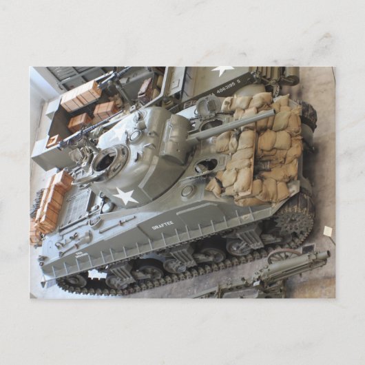 WWII Tanks Postkarte (Vorderseite)