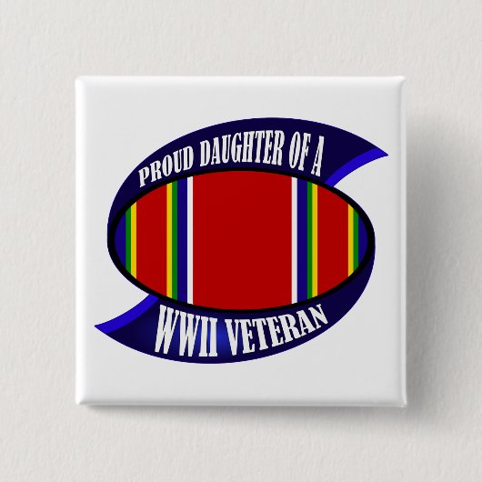 WWII Tierarzt-Tochter Button (Vorderseite)