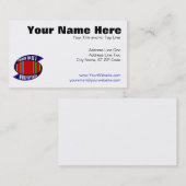 WWII Tierarzt Visitenkarte (Vorne/Hinten)