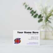 WWII Tierarzt Visitenkarte (Stehend Vorderseite)