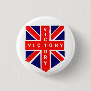 WWII Union Jack Sieg Button