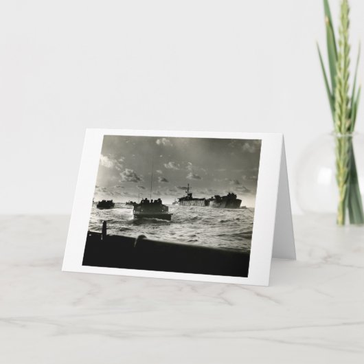 WWII US Marineangriff Iwojima Karte (Vorderseite)